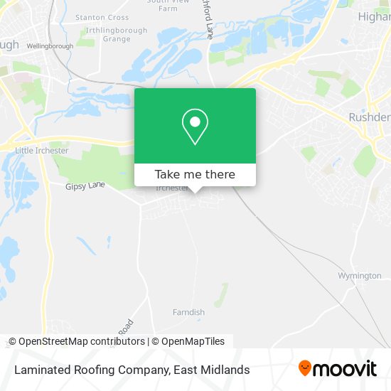 Laminated Roofing Company map