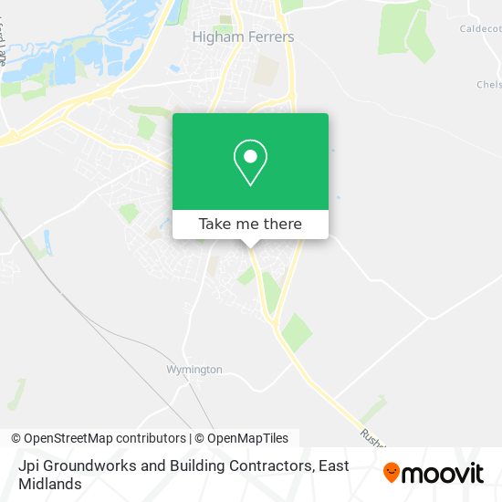 Jpi Groundworks and Building Contractors map