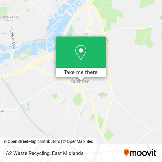 A2 Waste Recycling map