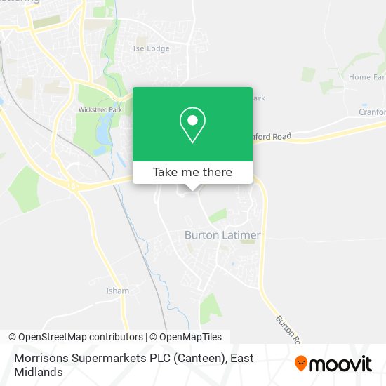 Morrisons Supermarkets PLC (Canteen) map