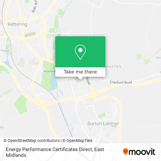 Energy Performance Certificates Direct map