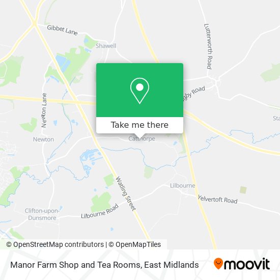 Manor Farm Shop and Tea Rooms map