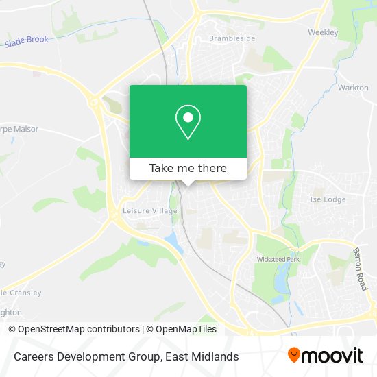 Careers Development Group map