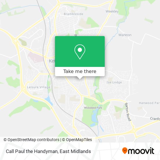 Call Paul the Handyman map