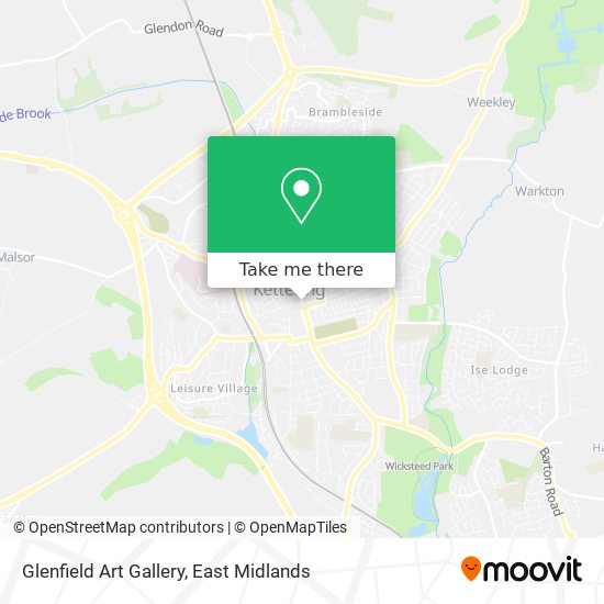 Glenfield Art Gallery map