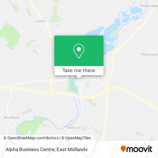 Alpha Business Centre map
