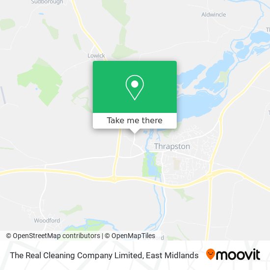 The Real Cleaning Company Limited map