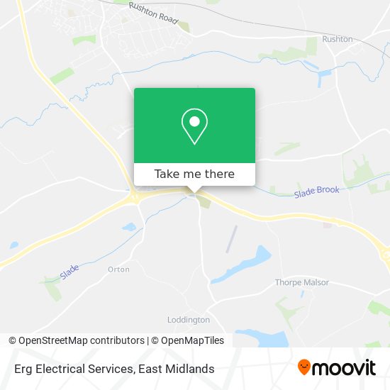 Erg Electrical Services map