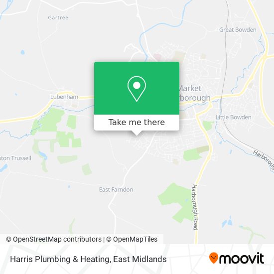 Harris Plumbing & Heating map