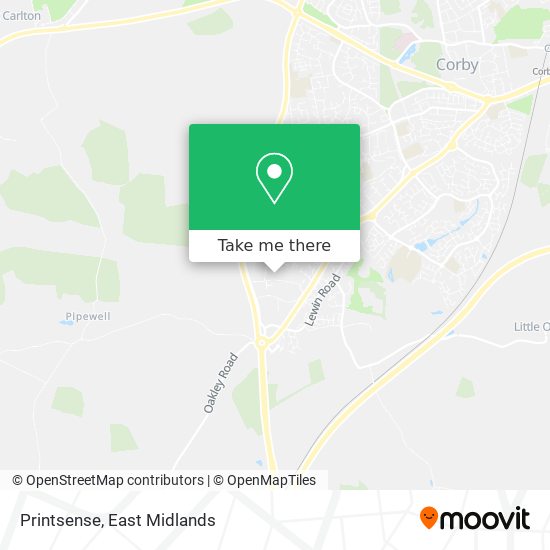 Printsense map