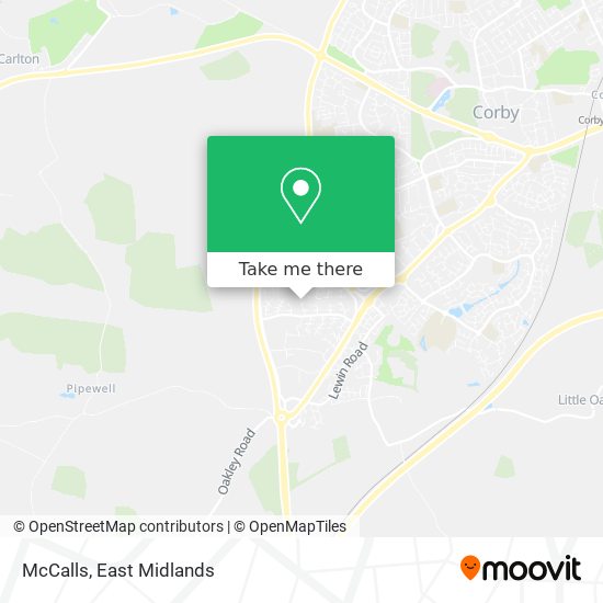 McCalls map