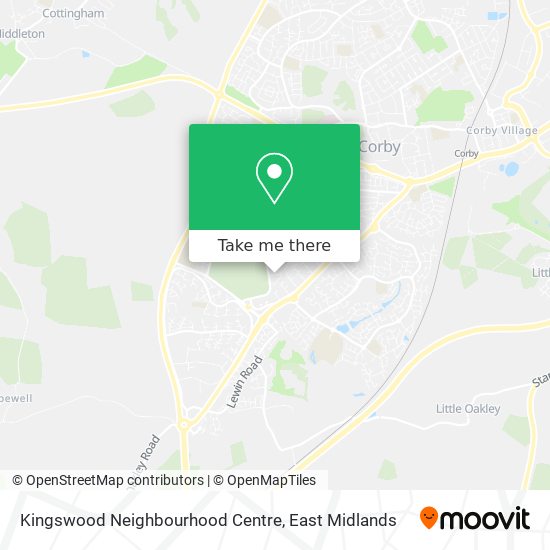 Kingswood Neighbourhood Centre map