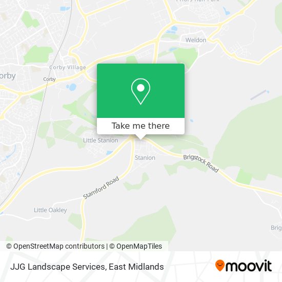 JJG Landscape Services map