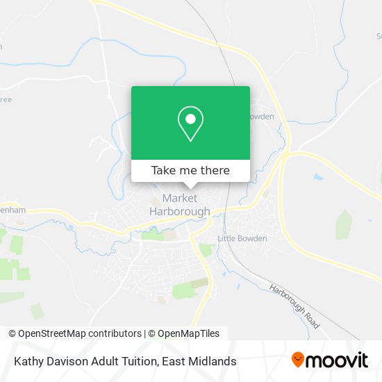 Kathy Davison Adult Tuition map