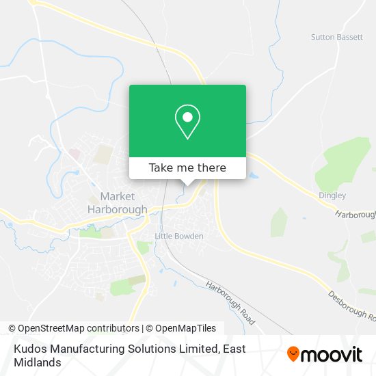 Kudos Manufacturing Solutions Limited map