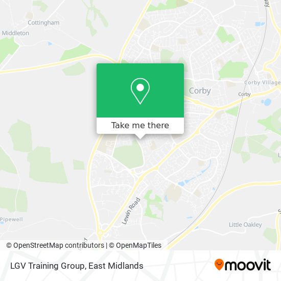 LGV Training Group map