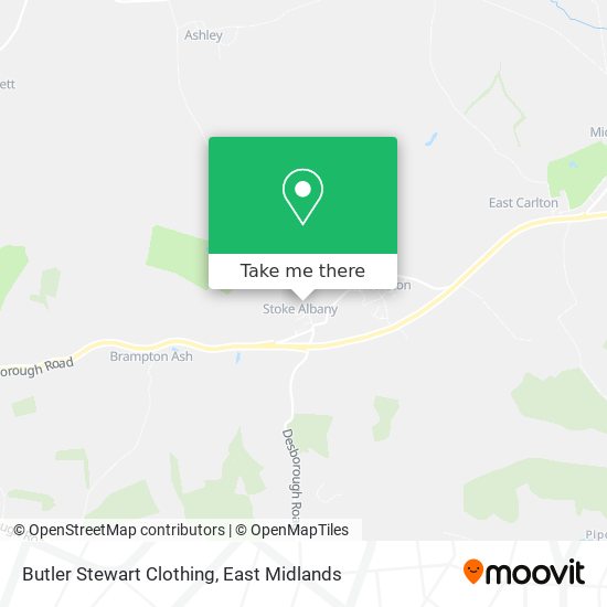 Butler Stewart Clothing map