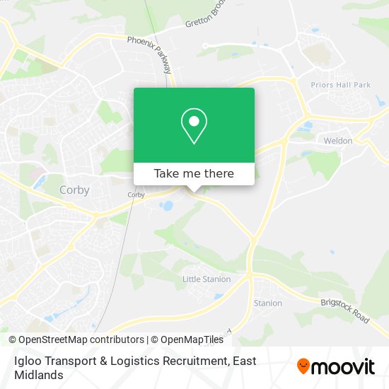 Igloo Transport & Logistics Recruitment map