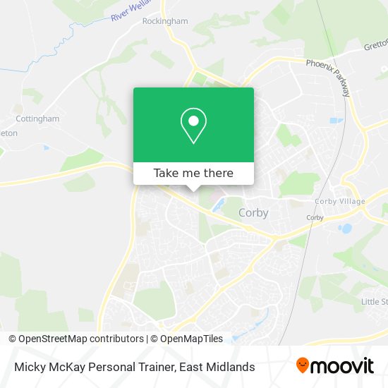 Micky McKay Personal Trainer map