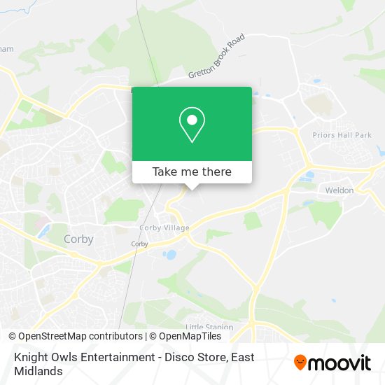 Knight Owls Entertainment - Disco Store map