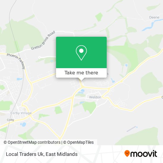 Local Traders Uk map