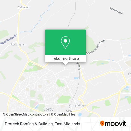 Protech Roofing & Building map