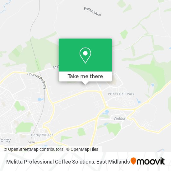 Melitta Professional Coffee Solutions map