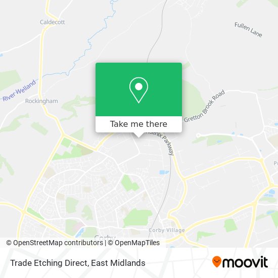 Trade Etching Direct map