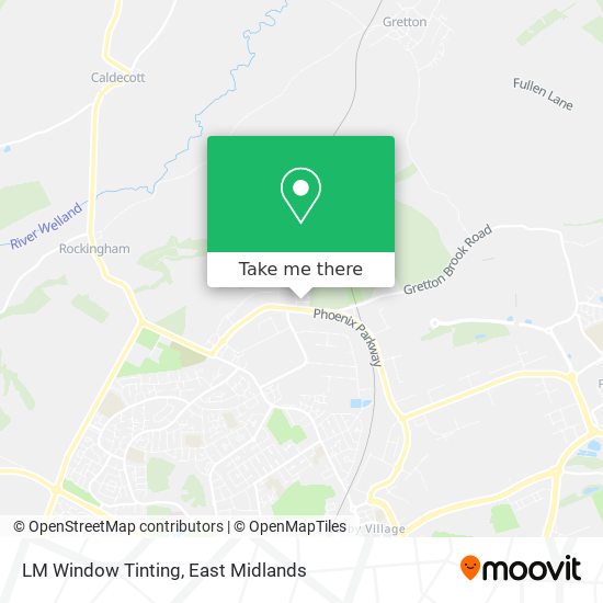 LM Window Tinting map