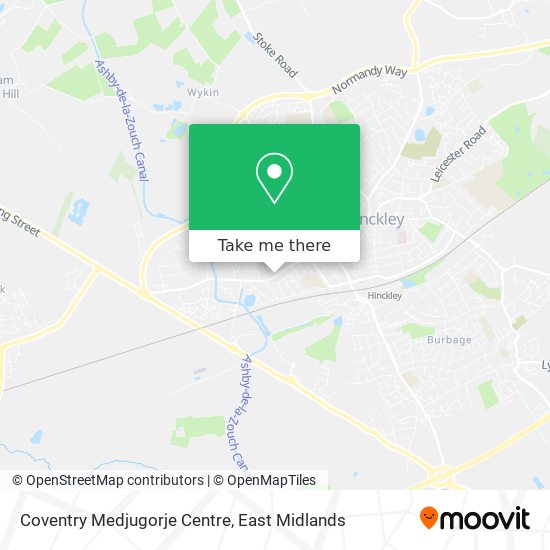 Coventry Medjugorje Centre map