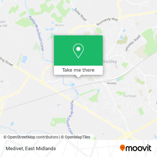 Medivet map