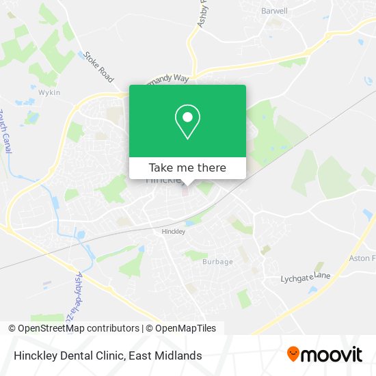 Hinckley Dental Clinic map