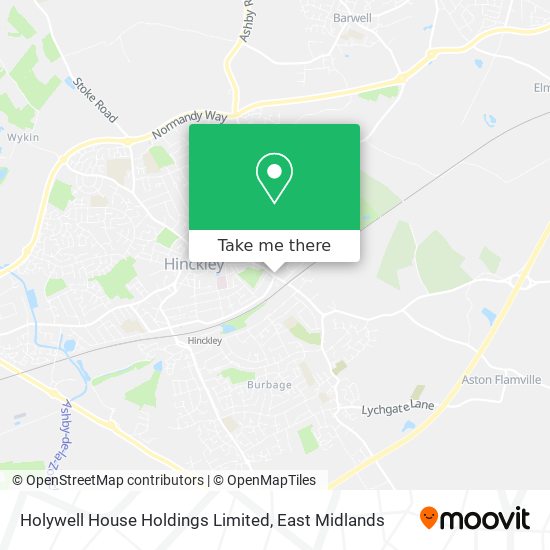 Holywell House Holdings Limited map