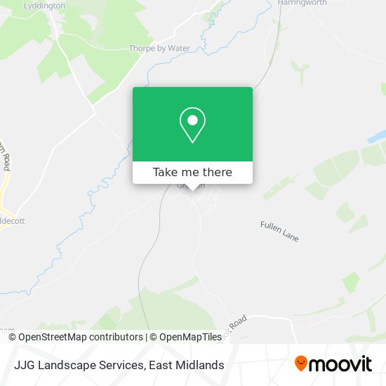 JJG Landscape Services map