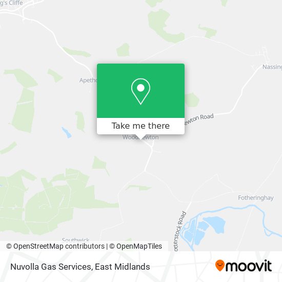 Nuvolla Gas Services map