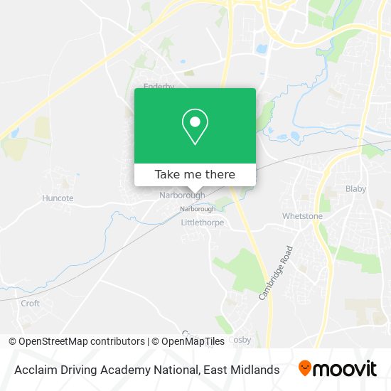 Acclaim Driving Academy National map