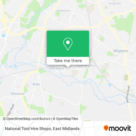 National Tool Hire Shops map