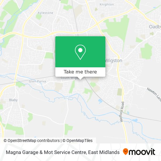 Magna Garage & Mot Service Centre map