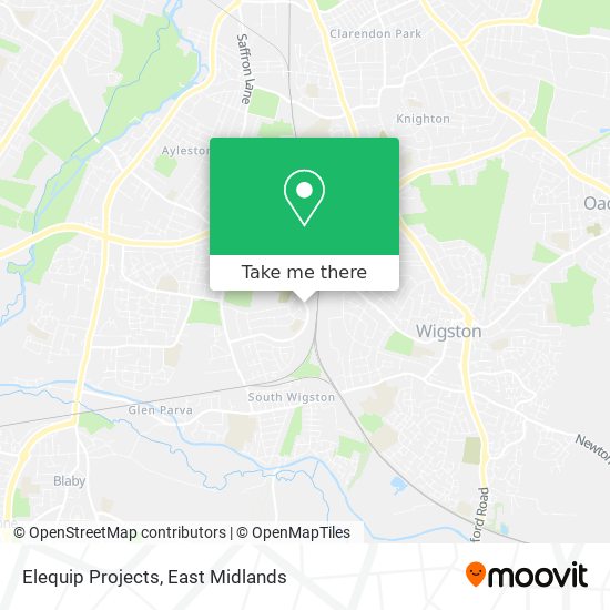 Elequip Projects map