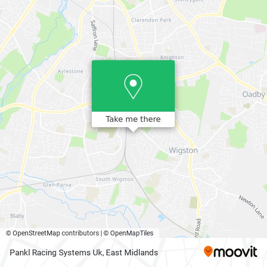 Pankl Racing Systems Uk map