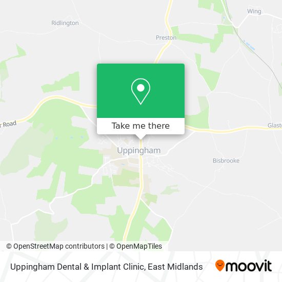 Uppingham Dental & Implant Clinic map