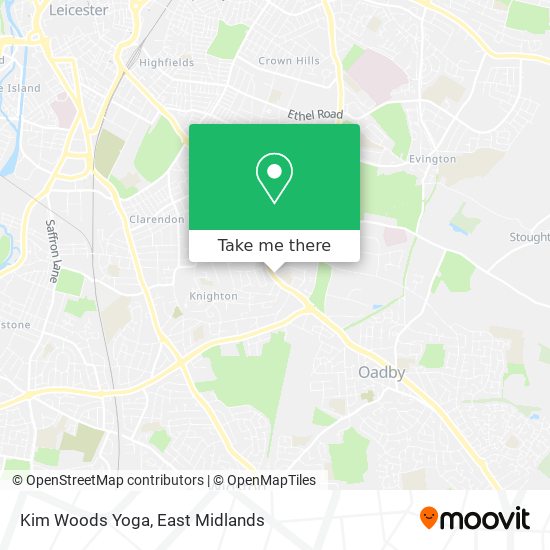 Kim Woods Yoga map