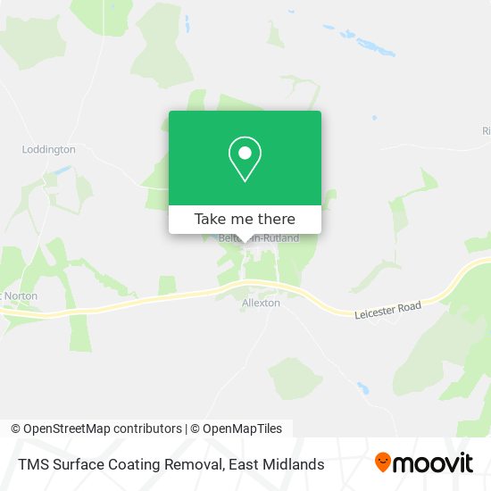 TMS Surface Coating Removal map