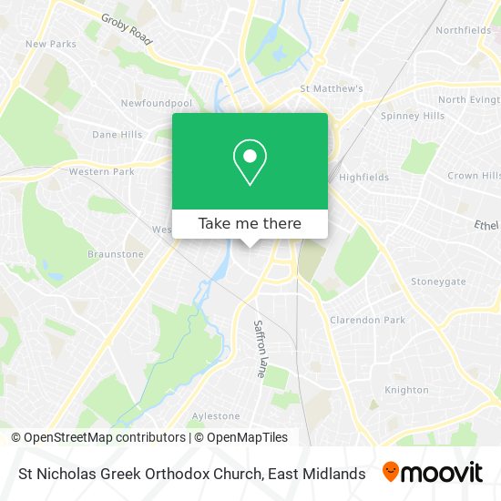 St Nicholas Greek Orthodox Church map