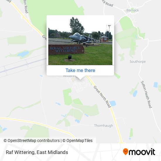 Raf Wittering map