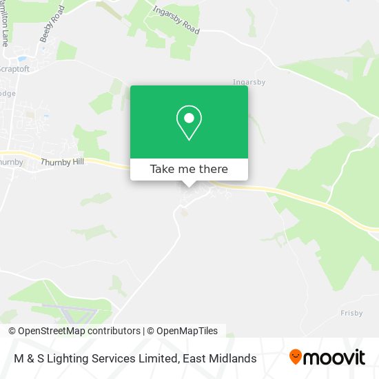 M & S Lighting Services Limited map
