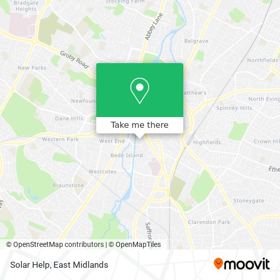 Solar Help map