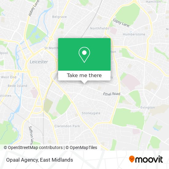 Opaal Agency map