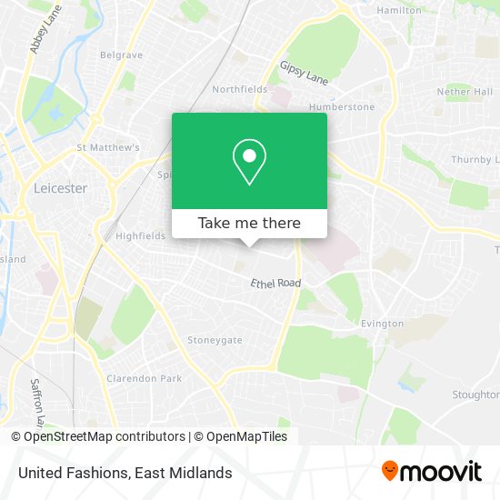 United Fashions map