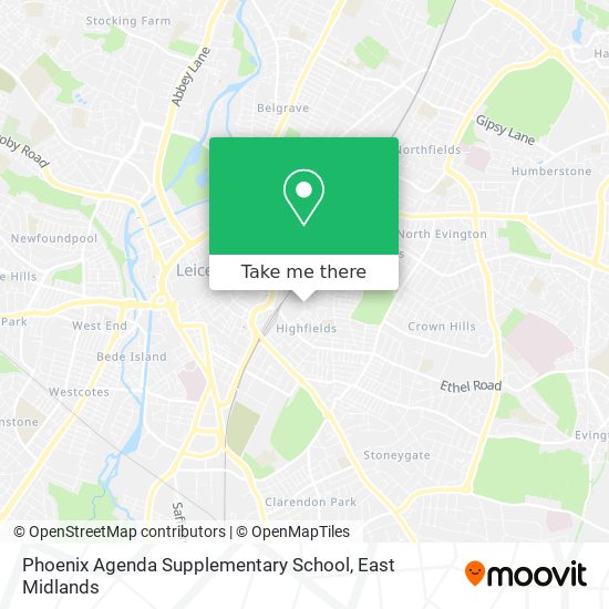 Phoenix Agenda Supplementary School map